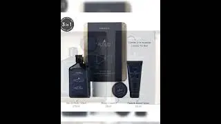 Kimirica Gift Set Gentleman treasure trove|Luxury Bath & Body Gift Set For Men's|Pack of 3 | Pamp...