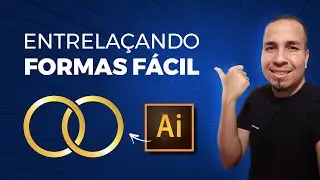 Entrela&ccedil;ar formas no ILLUSTRATOR I Como fazer elo de forma r&aacute;pida e f&aacute;cil