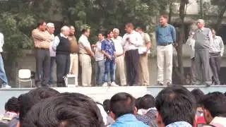 C.R.R.I.T KANJHAWALA DELHI COLLAGE OF BTE STUDENTS ARE ON STRIKE.