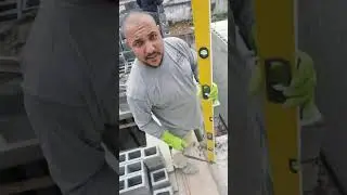 testando régua nível  3 bolhas da stanley #obra