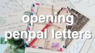 📮 Opening penpal letters #20