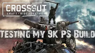 Crossout - Testing My 9K Power Score Cricket Speed Build!
