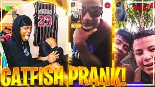 CATFISH PRANK ON MONKEY APP! 😭 (HILARIOUS)