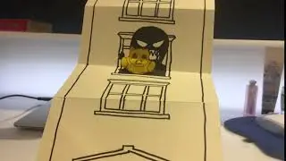 poop up card