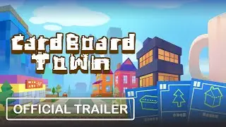 Cardboard Town - City-building Card Game - Steam Release Trailer