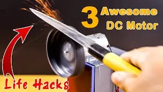 3 Awesome DC Motor Life Hack 2021