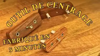 Comment fabriquer un outil de centrage en deux minutes