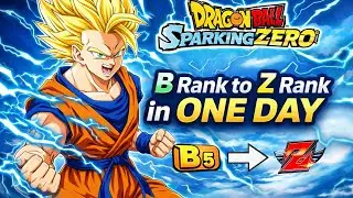 B Rank to Z Rank in ONE Stream | 89% Win Rate | Sparking Zero