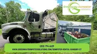 Dumpster Rental Danbury CT - Greenway Dumpster Solutions - 203-794-6639