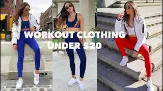 WHERE TO BUY AFFORDABLE CUTE WORKOUT CLOTHES (ALL UNDER $20)