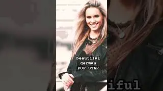 Jenice! Beautiful German pop star! She&rsquo;s also a model & an avid animal welfare advocate! Classy gal!