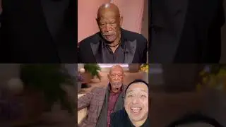 Morgan Freeman alguna vez fue joven ??? Fue dif&iacute;cil #morganfreeman #humor #morganfreemanvoice