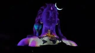 Shiva Tandava Stotram | Adhiyogi | 3D Light show | Bangalore | OM Namachivaya 