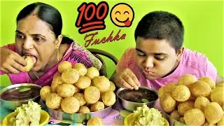 FUCHKA (PUCHKA) EATING COMPETITION | PANIPURI CHALLENGE | GOLGAPPA CONTEST | FUSKA KHAWA PROTIJOGITA