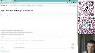 Public voting using algorand network