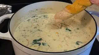 Как приготовить куриный суп с ньокки от Olive Garden | Рецепт куриного супа с ньокки