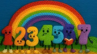 Rainbow Numbers Song 🌈 1 to 7 Colors & Personalities | Calm Learning. Nursery Rhymes. KID Ventura TV