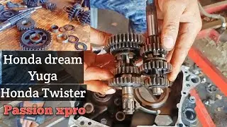 honda gearbox fitting dream yuga | neo |dream twister | CD 110#snbikepoint 2022