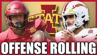 Iowa state Wins vs South Dakota and offensive talent