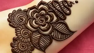 New mehendi design 2025 simple// new Mehandi ka design//easy and simple mehndi design//#mehendi