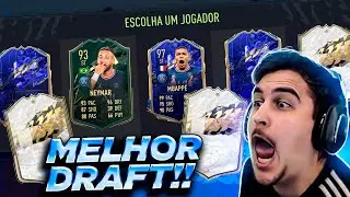 MBAPPÉ  TOTY E NEYMAR NO DRAFT 191 INSANO DO BANQUETA FC!!