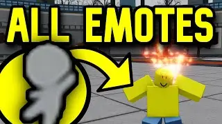 Every EMOTE In Heroes Battlegrounds! (2026) *KILL EMOTES*
