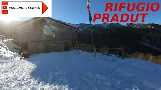 RIFUGIO  PRADUT da Claut dicembre  2025