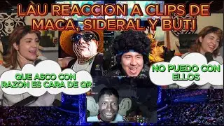 QUE ASCO SIDERAL QUE FEO ERS 😂🤣🤣🤣 LAUGAMER REACCIONA A CLIPS DE BUTI Y MACARIUS 😂😂😂