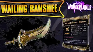 Wailing Banshee Legendary Weapon Guide | Homing Projectiles! (Tiny Tina's Wonderlands)