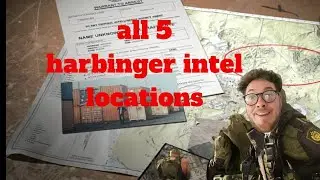All 5 intel locations on operation harbinger on modern warefare