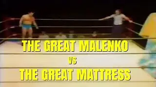 The Great Malenko vs The Great Mattress (Championship Wrestling From Florida)