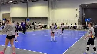 2026 Mizuno Norhern Lights Qualifier Rise Volleyball Club 18 Yellow vs Ridgeland Reds 18 Red