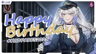 [New Costume] Happy Birthday Spacedog 2025『PAres Spacedog』#aggc #HBDPARES2025