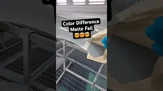 Fresh Matte Paint before vs after #automobile #detailing #satisfying #asmr #truck #bmw