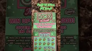 AWESOME FL WIN!! Florida 50X the Cash Scratch!!! #floridalottery #fllotto #chasingjackpots