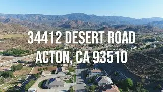 34412 Desert Rd Acton, CA 93510 - Listed by Jennifer Testa