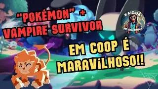&ldquo;POK&Eacute;MON&rdquo; + VAMPIRE SURVIVORS 😱 | TEMTEM SWARM EM COOP &Eacute; BOM DEMAIS! [GAMEPLAY PT-BR]