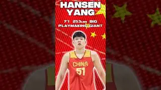 This CHINESE big is being compared to NIKOLA JOKIC 🇨🇳 - NBA Draft Prospect  Hansen Yang  China