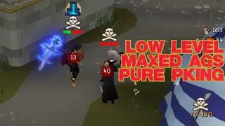 OSRS | Sliding on Other Pkers | Low Level Ags Pure Pking | Runescape Maxed Pvp Pking
