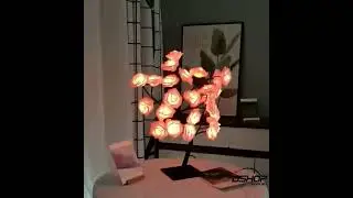 Rose Flower Tree Innovative Decorative Lamp