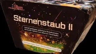 R&ouml;der Feuerwerk - Sternenstaub II | pyroͥprͣoͫ bremen
