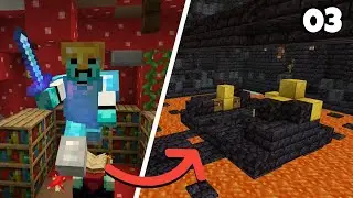 My FIRST Time Raiding a Bastion in Minecraft! (So HARD)... Minecraft 1.19 Survival Let's Play Ep(#3)