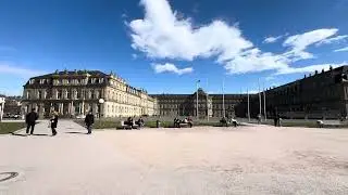Stuttgart City Center Walkthrough 🇩🇪 | Culture, Shopping & Architecture