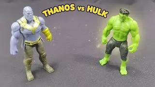 Mega Action Battle ⚡ Thanos vs Hulk☠️ | #viral | #trending | #toys 