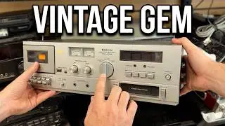 Vintage Audio Magic: The Sanyo RD 8400 Cassette & 8 Track Deck! 🎶📼
