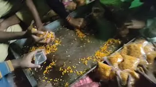 Prasad Vitran 🙏💗#vlog #saraswatipuja 