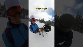Cooked a $110 steak on the mountain#skiingtiktok #prank #steak  #snowboarding #gosnowboarding #funny