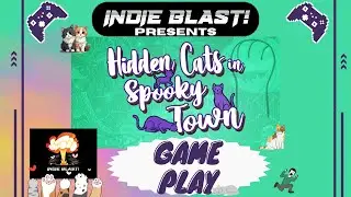 ** HIDDEN CATS IN SPOOKY TOWN **  -  Halloween Themed Hidden Object Game.