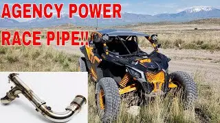 Тест-драйв мотоцикла CAN AM MAVERICK X3 X RC TURBO RR AGENCY POWER EXHAUST 2020 года.