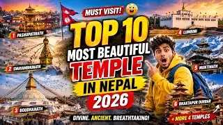 Most Beautiful Temples in Nepal 😍 | Top 10 Spiritual Places to Visit
